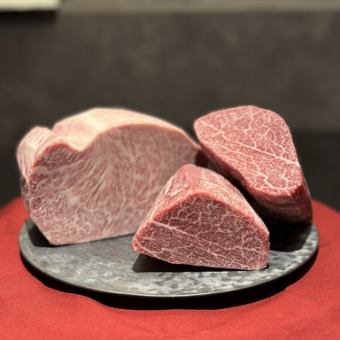[Omi Beef/Matsuzaka Beef Omakase Course] 20,000 yen/17 dishes