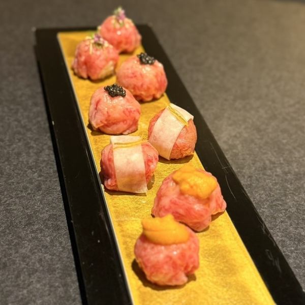 和牛手毬寿司