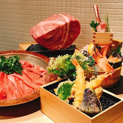 Bōnenkai!黑毛和牛牛肉寿喜烧/寒冷天气