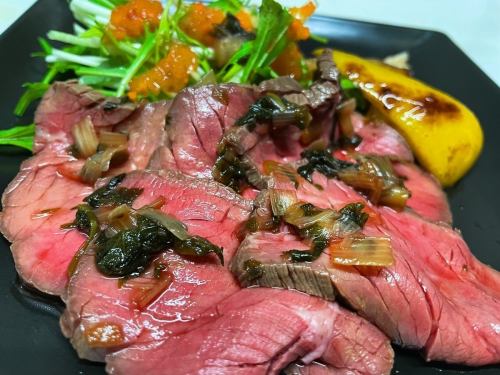 Roast beef with Chaliapin sauce