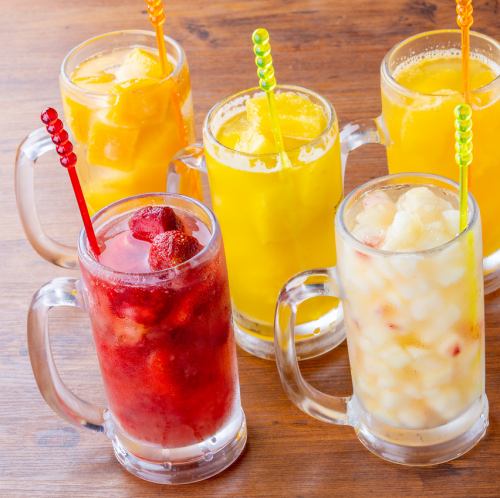 女性好みのドリンクも