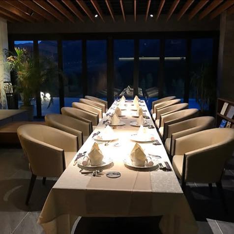 阿蘇の静寂に包まれて味わう、優雅なフレンチディナー