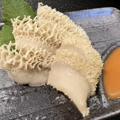 牛ハチノス冷製皿