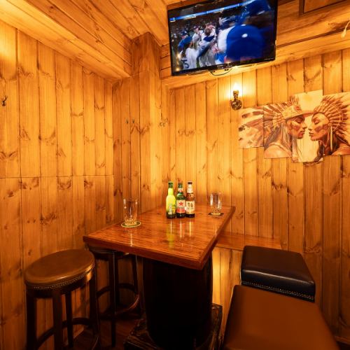 木の温もり溢れる空間