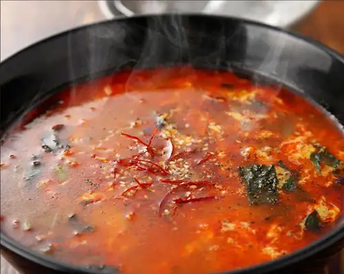 餐後湯或米飯湯也非常好吃。