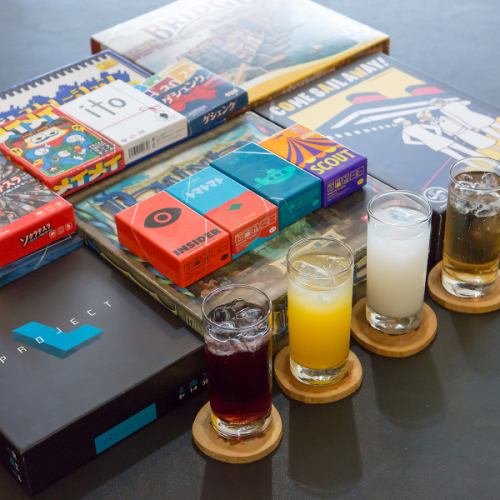 ソフトドリンク飲み放題！