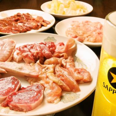 [Meat-filled course] 10 dishes, 2 hours all-you-can-drink, 5,000 yen (tax included)