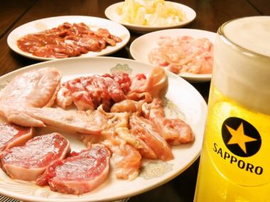 [Meat-filled course] 10 dishes, 2 hours all-you-can-drink, 5,000 yen (tax included)