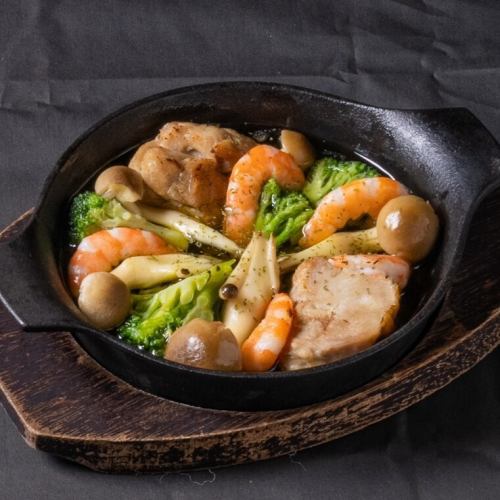 本日のアヒージョ