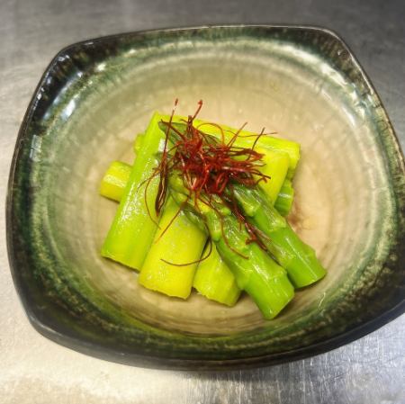 アスパラのお浸し