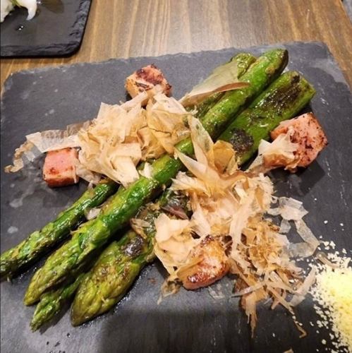 北海道産 アスパラバター焼き