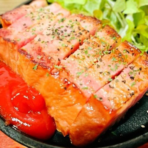 熟成厚切りベーコンステーキ