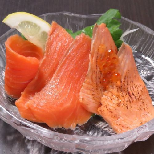 時鮭(トキシラズ)刺身