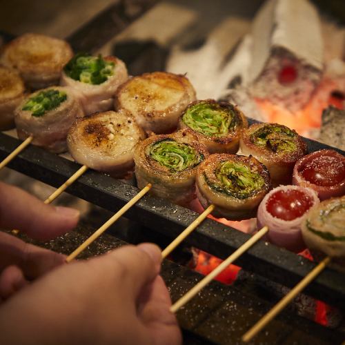 Uzumaki's vegetable skewers, the spark that started the popularity among women in Fukuoka