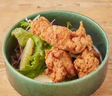 Spiral fried chicken