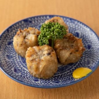 4 fried shumai