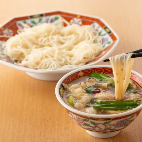 モツニラつけ素麺