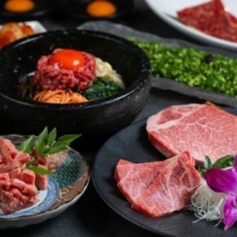 [Most popular] Fukuoka's oldest black wagyu beef, Chikuho beef course 11,000
