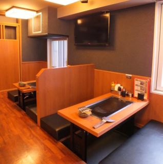 【全席掘りごたつ席】小さいお子様のいるご家族にも嬉しい広々掘りごたつ席完備です