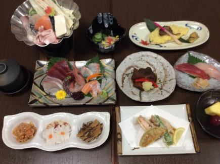 【3850엔 냄비 회석 코스】 <전 8품> +무제한 음료는 별도 주문 부탁드립니다.