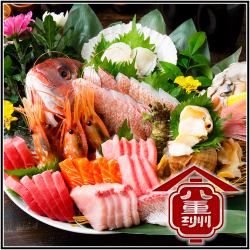 Assorted sashimi