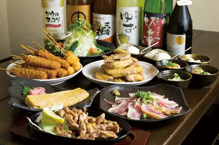 【90分飲み放題付】★ほっこりコース★　お一人様5,000円 　3名様～　要予約