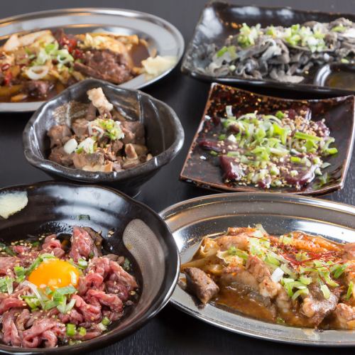 Our commitment to domestically produced Japanese Black Wagyu beef and offal dishes!