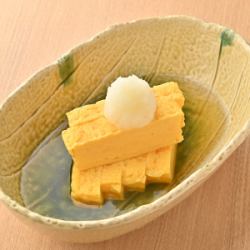 일본식 국물 감기 달걀