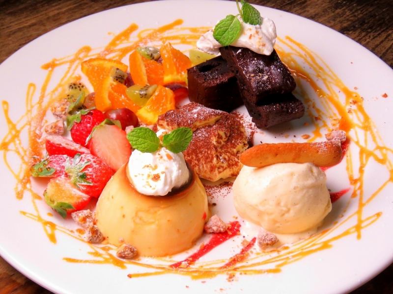 Celebrate celebrations with a dessert plate.