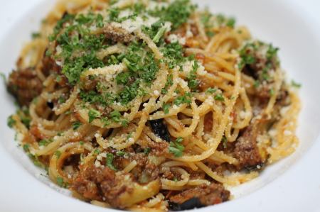 Seasonal vegetable bolognese