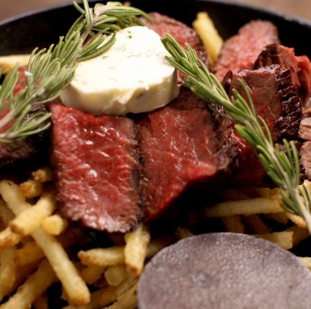 소 사가리 스테이크