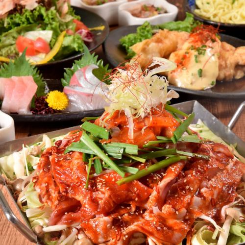 【特别套餐】可选择主菜,享用时令菜肴!! 9道菜配3小时无限畅饮⇒4,000日元!!