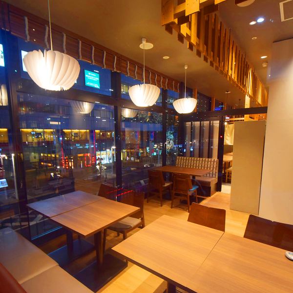 《豊田市×大型宴会・飲み会》最大50名様までOK♪様々な宴会・飲み会に対応可能な個室空間を多数ご用意しております!大人数のお客様には広々とした開放的な席もご案内!飲み放題付きの宴会コースは3,000円台~ご用意☆豊田市駅での会社宴会・飲み会・女子会などに…♪