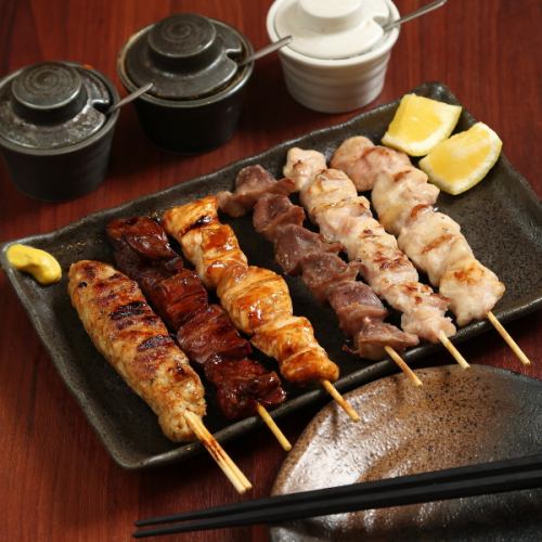 店主が丁寧に仕込む焼鳥！