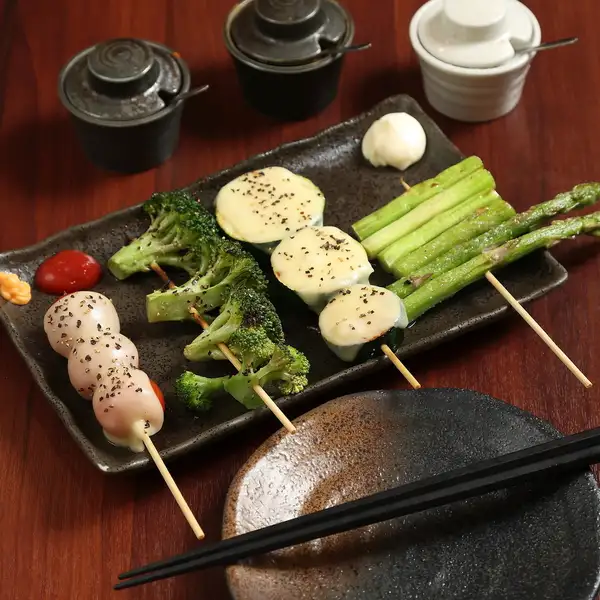 【旬の食材を串で提供】女性にも人気の野菜串オススメ◎