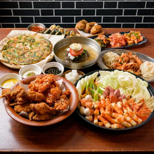 韓国料理を満喫できる！