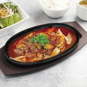 【旨辛】牛肉とホルモン鉄板焼き