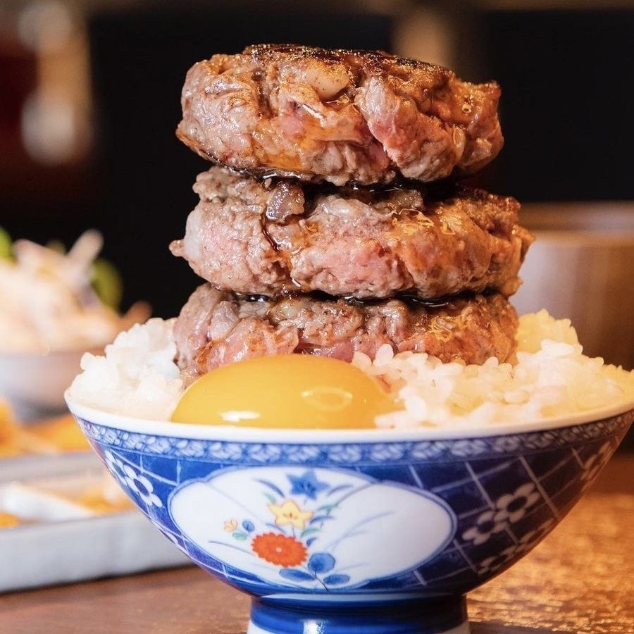 大人気の赤身100％ハンバーグがお楽しみいただけます。