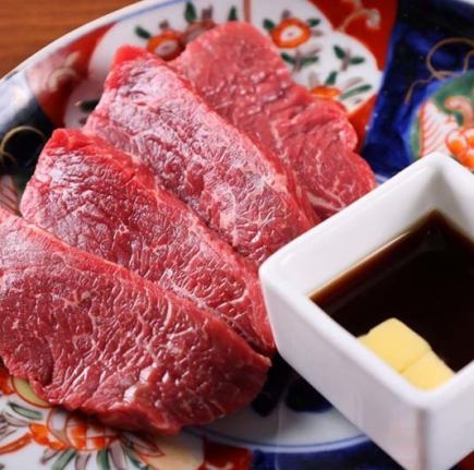 【120分飲み放題付き】黒毛和牛上赤身ステーキほか〈全15品〉7000円(税込)上級コース