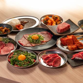【歓送迎会コース】和牛肉寿司や特選牛ロース等〈全11品〉3500円