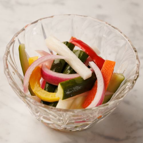 自家製いろいろ野菜ピクルス