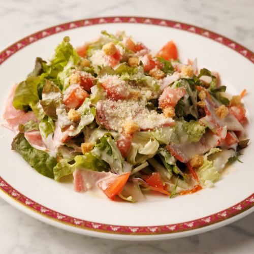 イベリコベーコンのシーザーサラダ 