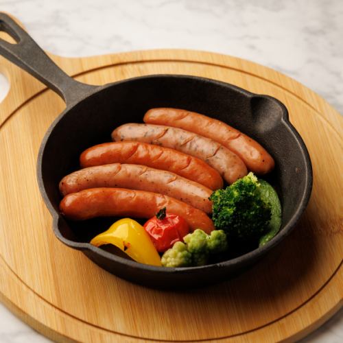 5種のソーセージ盛合わせ