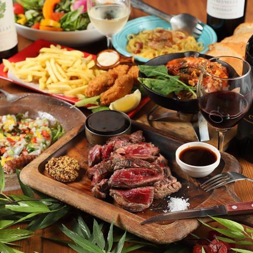 お得に自慢の逸品料理をご堪能下さい！肉・魚を贅沢に◎