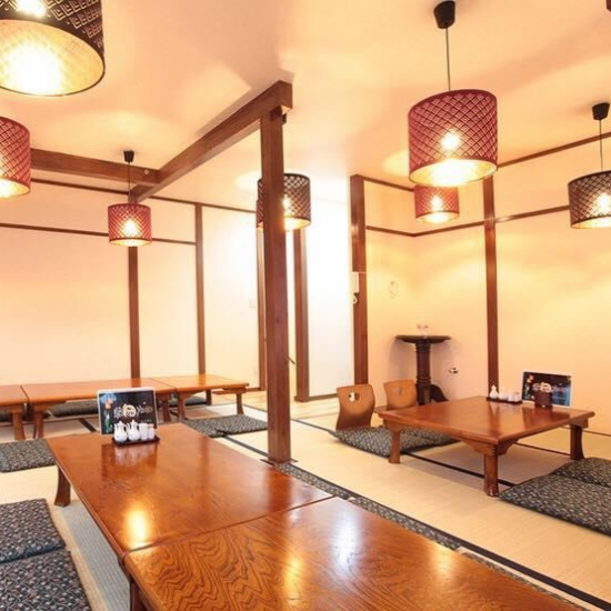 The spacious 2nd floor is perfect for welcome and farewell parties! We accept reservations from 15 people♪