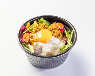 チーズフォンデュ屋のキーマカレー丼