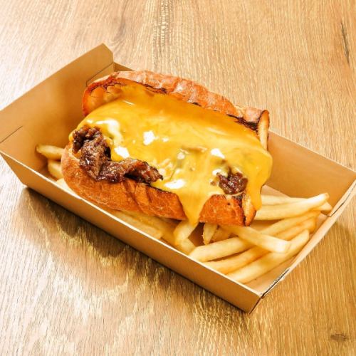 Philly's Cheesesteak Sandwich (with French Fries)