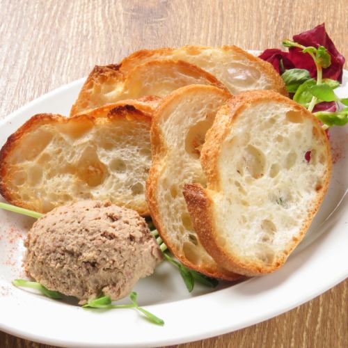 自家製レバーパテ