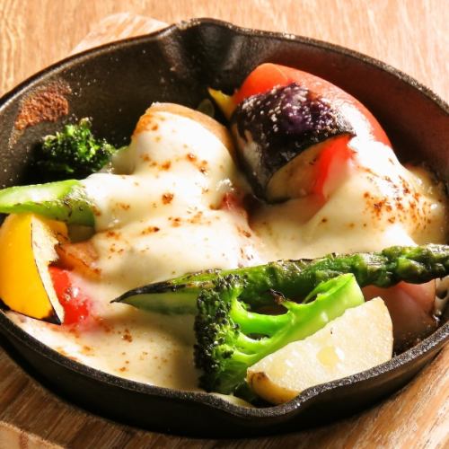Yoshida Farm Raclette ~Colorful Vegetable Plate~
