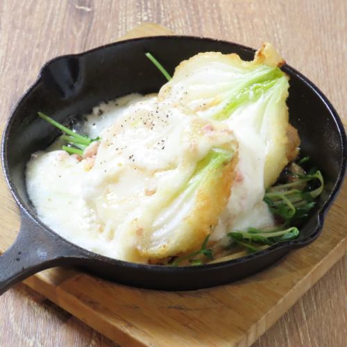 新タマネギのフレンチフライ~タレッジョチーズをかけて~